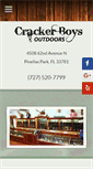 Mobile Screenshot of crackerboysoutdoors.com